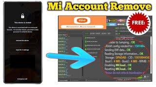 ALL Xiaomi Mi Account Remove 2024 TFT Unlock Tool | 100% Free Tool Bypass Mi Cloud ID!