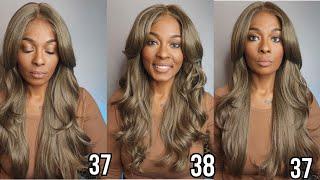 $23  | Dashly 37 vs 38  Is There a Difference? Sensationnel Dashly HD Lace Front Wig - Lace Unit 37