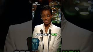 Letitia Wright (Shuri in Black Panther) Award Speech | "God Made You, and You're Important"