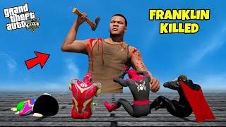 GTA 5 : FRANKLIN GOT BRAINWASHED AND KILL AVENGERS ARMY 