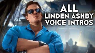 MORTAL KOMBAT 11 All Linden Ashby Johnny Cage Intros Dialogue MK11 Movie Skin