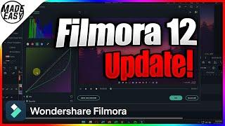 Wondershare Filmora 12 Update! | NEW Features & Experience