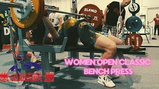 Women Open 47-84+ LEADERS / World Classic Bench Press Championships 2022 @Almaty Kazakhstan