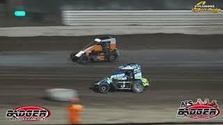 HIGHLIGHTS | Badger & MARA Midget A-Main | Sycamore Speedway | 8/3/24