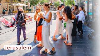 JERUSALEM TODAY. A Fascinating Walk through the Eastern Market and City Center.