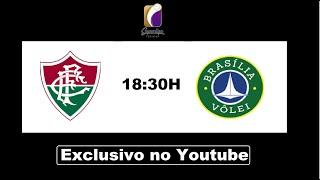 Fluminense x Brasília - Superliga Vôlei Feminino 2024/25 - 1º Fase -  Exclusivo