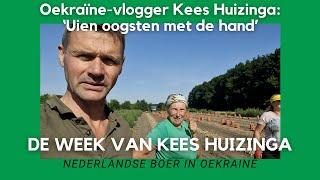 Oekraïne-vlogger Kees Huizinga: ‘Uien oogsten met de hand’