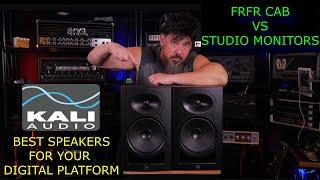 Kali Audio LP 8 V2 Demo - FRFR Cab vs Studio Monitors