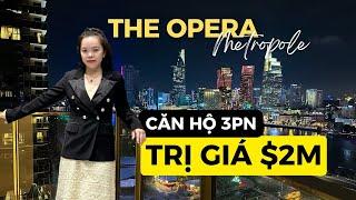 CHI TIẾT Căn Hộ 3 Phòng Ngủ Trị Giá 2 TRIỆU ĐÔ Tại The Opera Metropole | THU THIEM Living