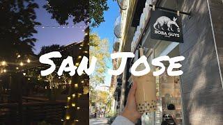 Road Trip美國公路旅行｜聖荷西San Jose Vlog｜公路旅行最後一站、錯過北加州夕陽、學妹激推好逛好拍ㄉ購物天堂回國前最後ㄉ大血拼！