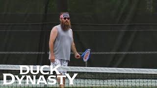 Duck Dynasty: Top Moments: Willie Plays Tennis | Duck Dynasty