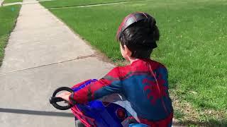 Marvel Spider-Man Motorcycle Electric Ride-On Toy, 6V