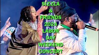 SIZZLA & FRIENDS 2024 Labor Day Weekend Concert  Mystelics Vlogs