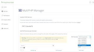 How To Change PHP Version In Hostmonster Web Hosting Dashboard?