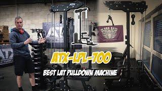 SAM REVIEWS ATX-LPL-700: The Best Lat Pulldown Machine for Small Spaces!