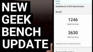 Geekbench Updated to Version 6, Adds New Tests & Improves Hardware Support