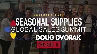 Doug Dvorak Rocks the Stage at Seasonal Supplies GLOBAL SALES SUMMIT | Chicago 2023 Recap