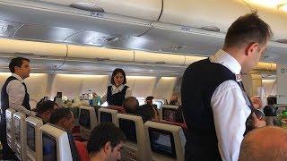 Turkish Airlines Airbus A330-300 Economy Class Flight Istanbul to Amsterdam