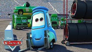 Every Guido Pitstop! | Pixar Cars