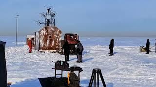 Рыбалка на Финском заливе (Сестрорецк), Fishing on the Gulf of Finland (Sestroretsk, Russia).