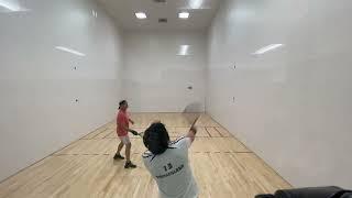 2022- Racquetball Amir Poursamadi vs. Robert Munden vs. Alex Wong at Clay Madsen RR TX, 02.28.2022