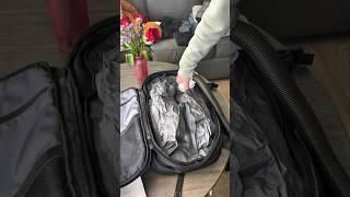 “It’s airless!?” #travel #backpack