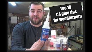 CA glue tips for Woodturners