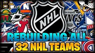 Rebuilding All 32 NHL Teams In ONE Video