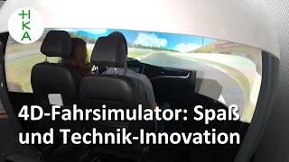 Patrick's Teststation für Autonomes Fahren | 4D-Fahrsimulator | Elektro- & Informationstechnik