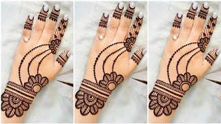 Most Easy Simple Stylish Mehndi Design | Mehndi Design | Aasan Mehandi ka Design | Mehandi Design |