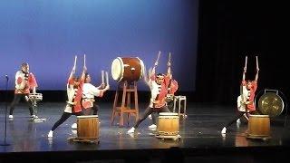 Soh Daiko performing "Yuudachi", LaGuardia Performing Arts Center, New York City