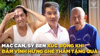 Mạc Can, Sỹ Ben xúc động khi Đàm Vĩnh Hưng ghé thăm tặng quà