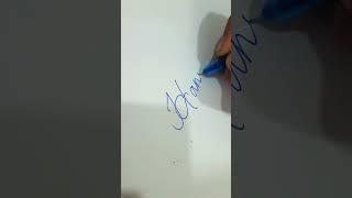 Writing Name "Hannan"
