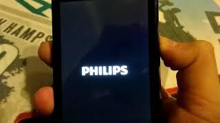 Philips Xenium W3568 - Startup and Shutdown