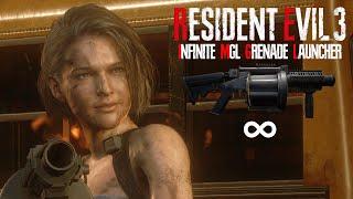 Resident Evil 3 Remake - Infinite MGL Grenade Launcher in Inferno Full Gameplay