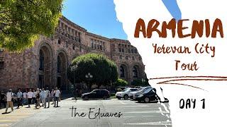 Armenia Vlog: Day1: Yerevan City Tour - Summer in Armenia,(August 2023) President Hotel Armenia