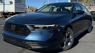 2025 Honda Accord EX-L - Canyon River Blue - Walkaround