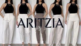 ARITZIA SPRING 2021 PT 2 | TRY-ON | MORE TROUSERS, PANTS & JOGGERS