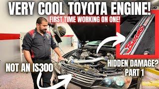 First Time Working On This Very COOL Toyota Engine! Going Into The Unknown!