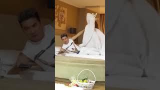 Đàm Vĩnh Hưng "xịt keo, đứng tim, chết lặng" khi bị Vũ Hà "úp sọt" hôi đồ trong lúc ốm đau #shorts