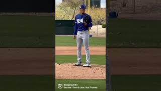 Orlando Ortiz-Mayr (@orlandoortizmayr) - One Pitch Only #dodgers #dodgersprospects #onepitchonly