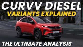 Tata Curvv Diesel Variants Explained | The Ultimate Analysis