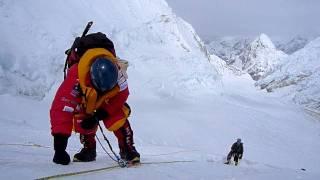 Peter Wells on the Lhotse face - Everest 2010