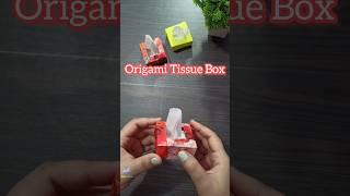 Simple Origami Tissue Box | Paper Tissue Box | Easy Origami Tutorial