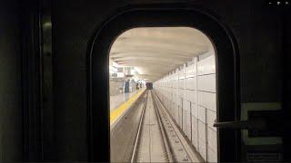 4K/60p: LIRR M7 Front Window Jamaica to Grand Central