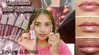 Maybelline LIFTER  LipGloss | Review + Demo | NehaLovesFashion