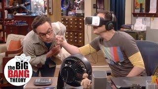 Sheldon's VR Adventure Gets a Little Too Real | The Big Bang Theory