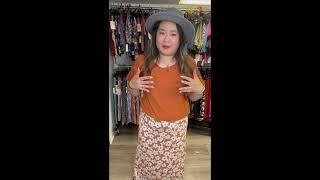 LuLaRoe Kayla Single Slit Maxi Skirt Review | Size M