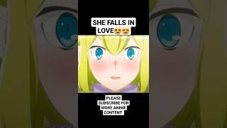 Ryuu falls in love with bell #shorts #danmachi #animeamv