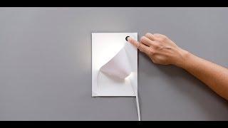 Make a Touch Lamp with Conductive Paint and Paper